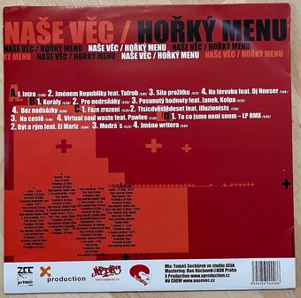 Vinyl Nase Vec - Horky Menu 2003 2LP - 2