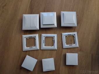 Vypínače, zásuvky, kryty vypinace - 2