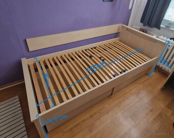 Postel 200 x 90 cm - 2