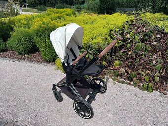 KOČÁREK CYBEX E-PRIAM seatpack Off White - 2