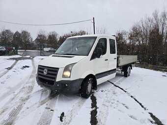 VALNÍKOVÝ VOLKSWAGEN CRAFTER DOUBLE KABINA r.2007 - 2