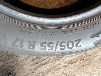 205/55/17 91v Continental - letní pneu 2ks - 2