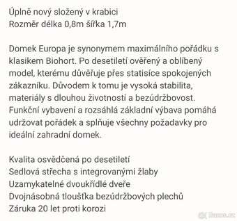 Nový zahradní domek - 2