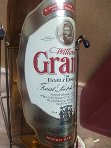 Whisky Grants 4,5 L v kolébce + krabice . - 2