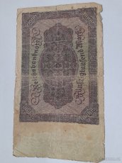 Stará německá bankovka z roku 1922 - 2