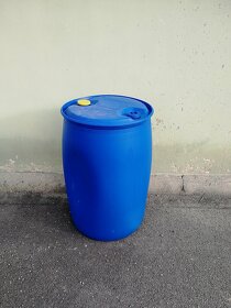 Plastová nádoba (sud - modrý) 200 litrů - 2