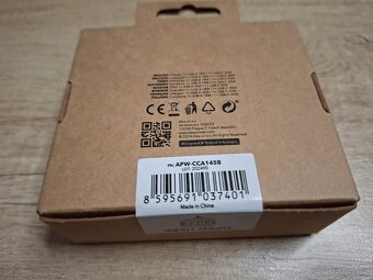 nabíječka mobilu AlzaPower A145 Fast Charge 45W černá - 2