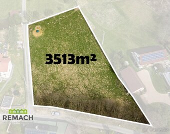 Prodej stavební pozemek pro bydlení, 3 513 m2 - Vysokov - 2
