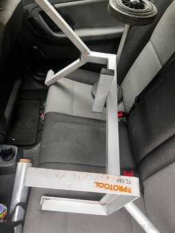 Protool tesařská pásová pila zánovní s vozíkem a pilové plát - 2