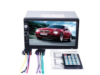 2 DIN Auto MP5 Přehrávač s Bluetooth 7010B s kamerou - 2