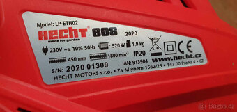 Elektrický plotostřih - HECHT 608 - 2