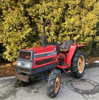 Malotraktor Yanmar FX20D, 4x4, japonský traktor - 2