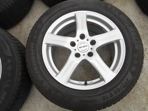 ŠKODA SUPERB YETI VW OBUTÁ ALU ZIMNÍ 215/60/16 - 2