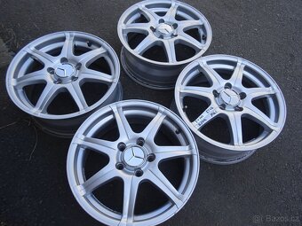 Alu disky na Mercedes, 16", 5x112, ET 48, šíře 7,5J - 2
