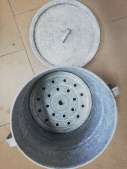 Pozinkovaný zavařovací hrnec - 2