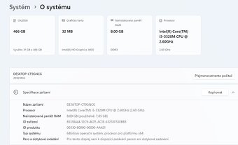 Lenovo ThinkPad T530,i5-3320M,Win 11,HDD 500GB,RAM 8GB,15.6 - 2
