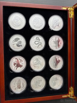Sada stříbrných mincí Lunar II. - 2