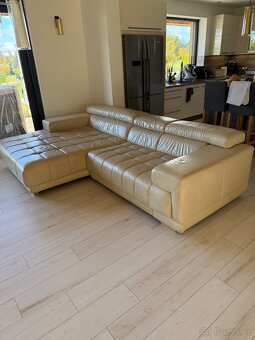 Sedací souprava  pravá kůže - 2