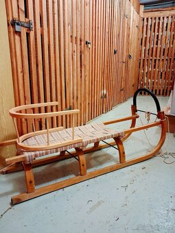 Dětské saně s opěrátkem - 2