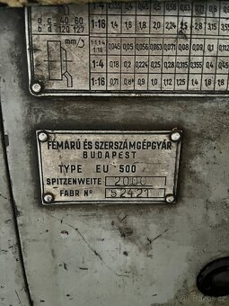 Soustruh, sloupová vrtačka - 2