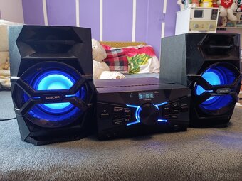Hifi věž Sencor smc8000b bluetooth, - 2