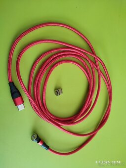 Magnetický micro USB a USB-C nabíjecí a datový kabel. - 2