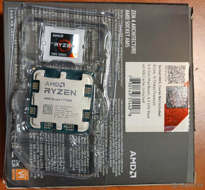 AMD Ryzen 7 7700X záruka 11/2025 - 2