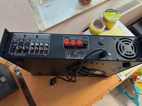 Mixážní zesilovač Omnitronic MP-120P+nástěnný reprobox WP-4S - 2