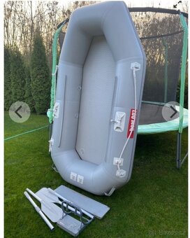 Haswing Elektromotor 55 lb + nafukovací Člun Boat007 - 2