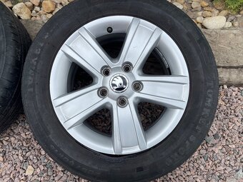 Sada originálních kol ŠKODA PYXIS 5x112 R15 - 2