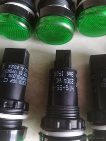 Signálka HIS-95 G 230VAC zelená ELECO - 2