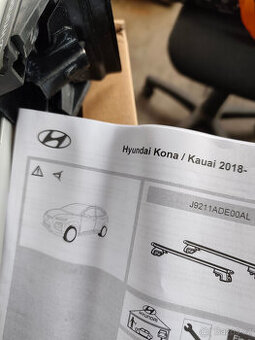 Hyundai Kona příčníky nové, originál zabalené. - 2