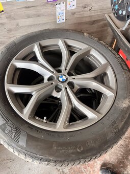 Originál alu kola BMW 5x112 r19 styling 735 zimní - 2