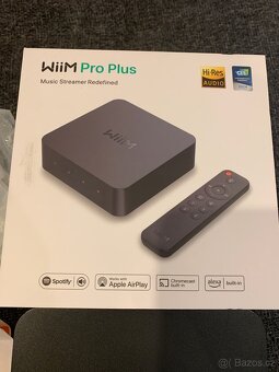 WiiM pro plus , síťový přehrávač , streamer. - 2
