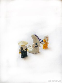 Vzácné LEGO Ninjago Minifigurky – Wu, Harumi a Pythor - 2