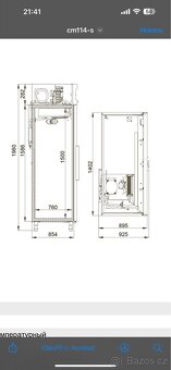 Gastro lednice Polair CM114-S nová zabalená - 2