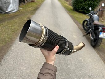 Tlumič výfuku k motorce - 2