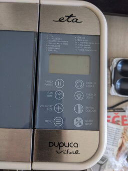 Domácí pekárna ETA Duplica Vital - 2