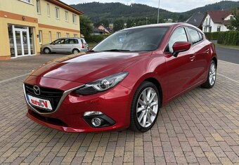MAZDA 3 2.0 SKYACTIV-G 88kW-2015-99.945KM-BI-X,VÝHŘEV - 2