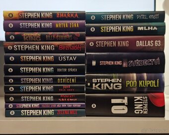 Knižní kolekce STEPHEN KING - 70 knih - 2