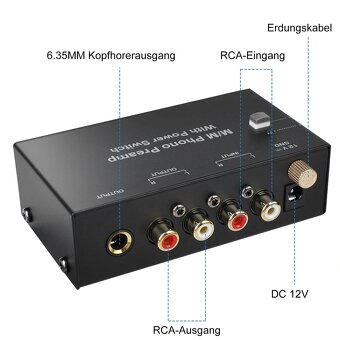 Gramofonový předzesilovač s MM vzorkovacím systémem - 2