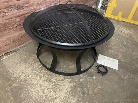 2V1 NADOBA NA OHĚN A GRIL, CERNÁ - 2