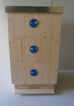 Zateplené včelí úly 39x24cm,izolace 2cm,3cm, ovčí vlnou - 2
