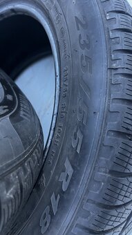 2x - zimní pneu - 235/55 R18 104H - PIRELLI - 6mm - 2