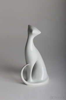 Sedící kočka - J. Ježek styl Brusel - 2