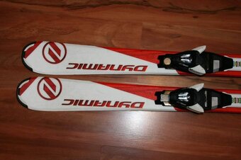 lyže dynamic 110 cm , lyžaky Salomon - 2