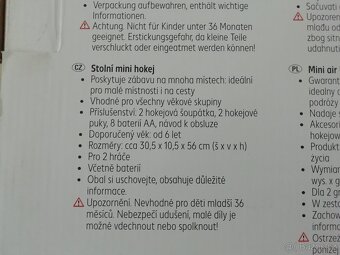 Vzdušný hokej, nový - 2