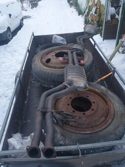 BMW e46 výfuk - touring - 2