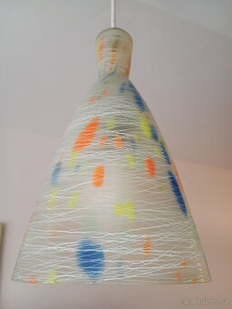 Lustr od Jaroslav Junek ŽÍHANÉ sklo,ruční práce - 2