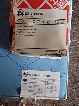 Zadní brzdy Dodge Grand Carvan/Journey/Chrysler Voyager - 2